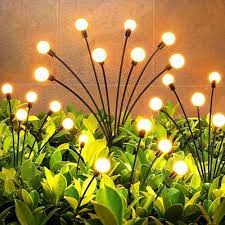 Solar Powered 12 LED Firefly