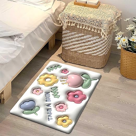 3D Visual Doormat Non Slippery with Improved water Absorbent (Buy 1 Get 1) Limited time Offer