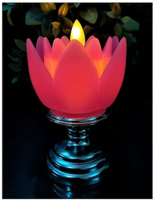 Lotus Shape Flame Less LED Candle
