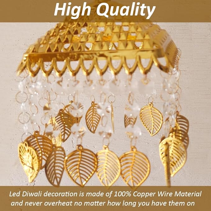 Modern Design Ceiling Hanging Light Chandelier| Jhoomer Show Lights for Bedroom, Hall, Living Room, Dining Room Home Décor