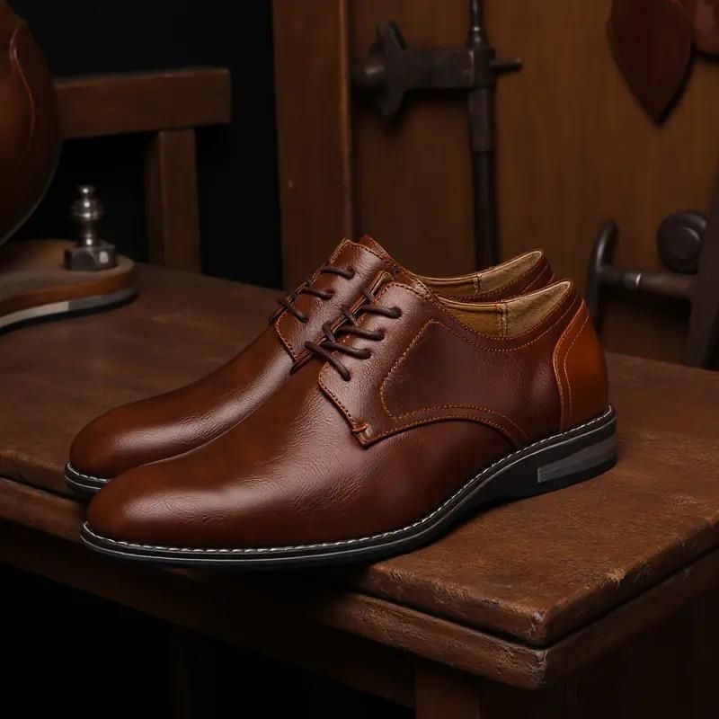 Men's Smart Brown Formal Shoes