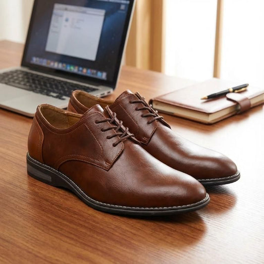 Men's Smart Brown Formal Shoes